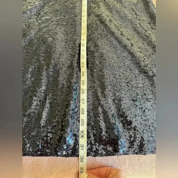 Lulu’s Sequin Shift Dress Navy Blue Size Small. Beautiful and comfortable. - Picture 11 of 11